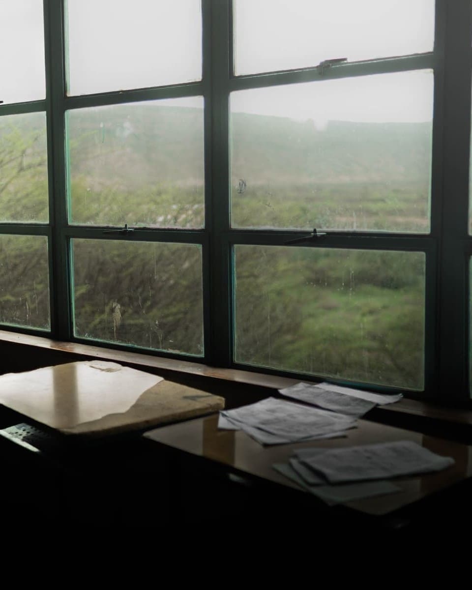 view from a classroom window